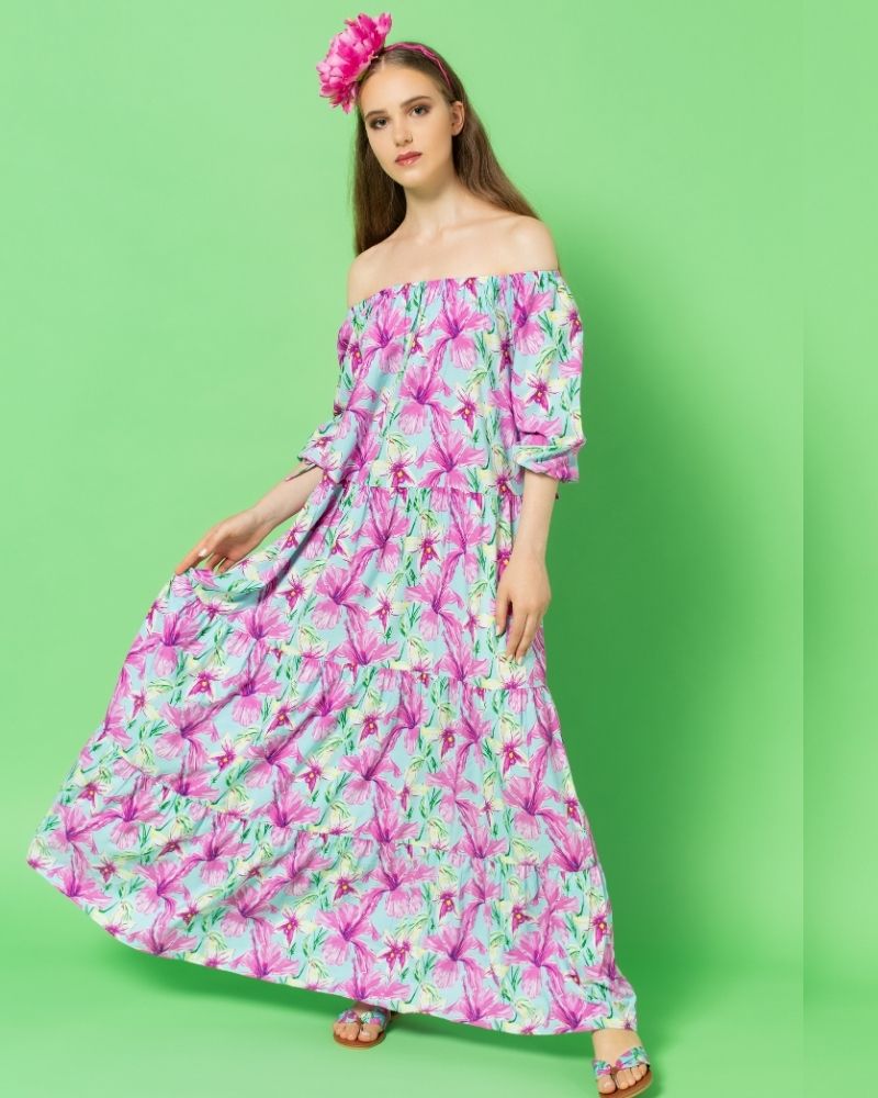 Milk and Honey long cotton beach dress