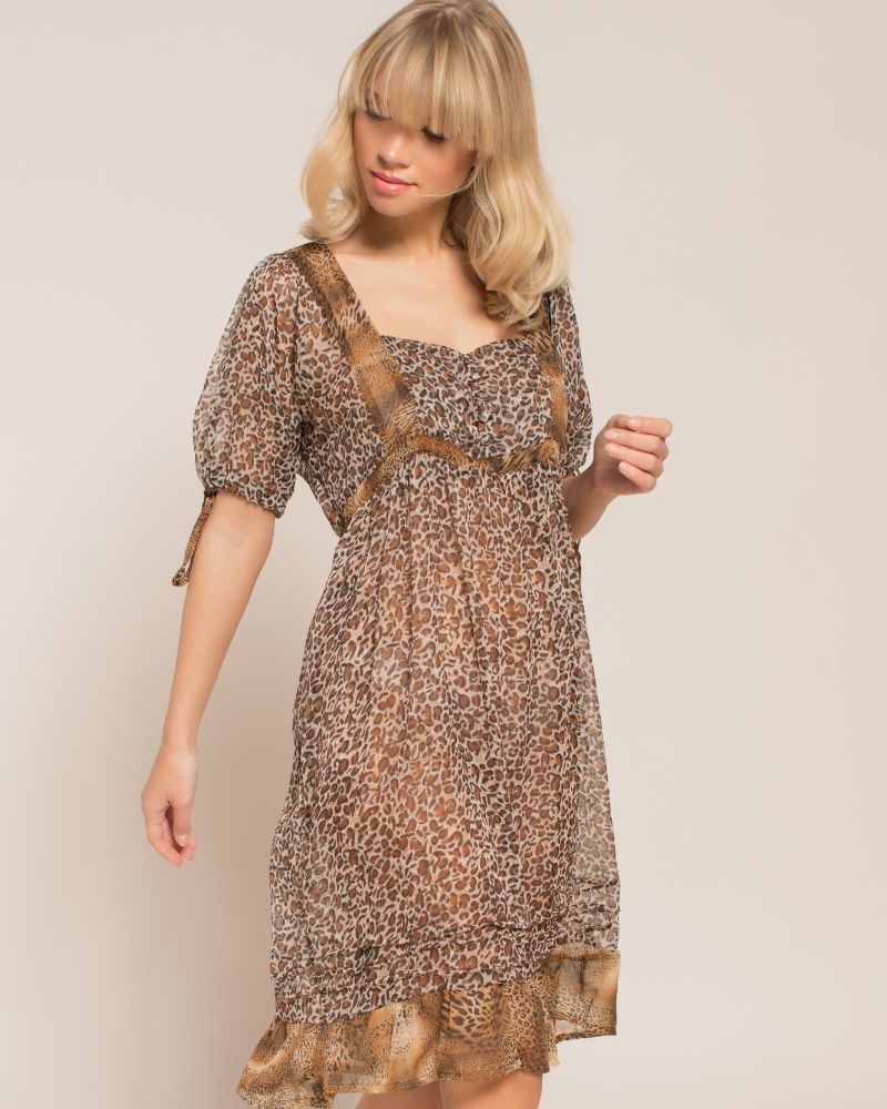 Chiffon Kaftan "Animalier"