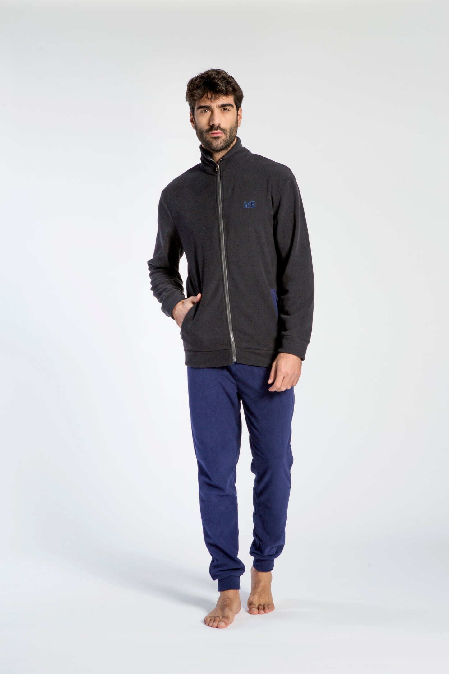 Men's microfleece jacket/dressing GIU056