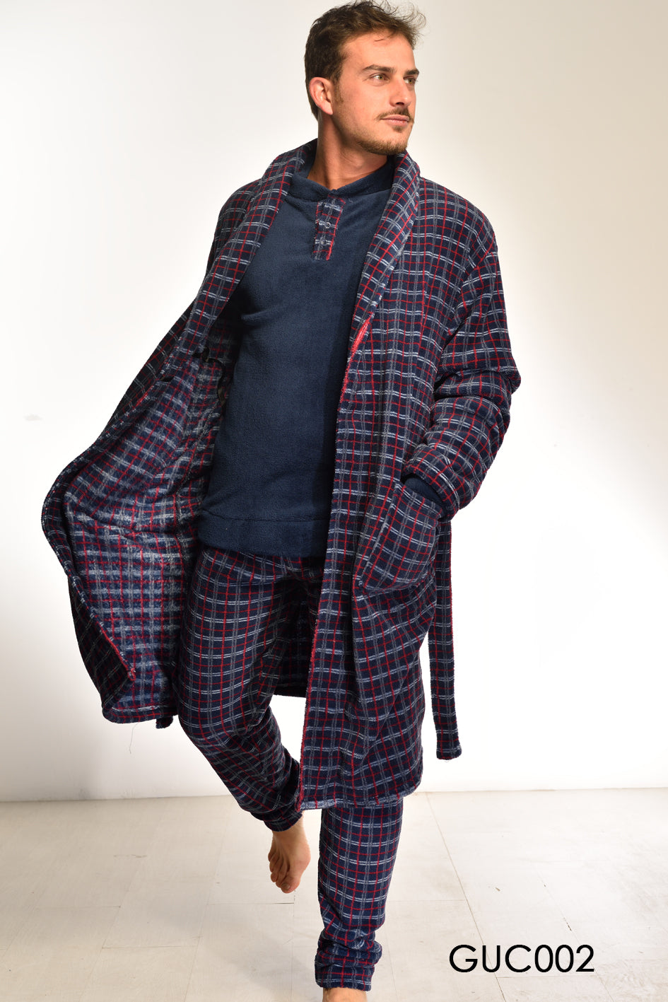 Men's microfleece jacket/dressing GIU056