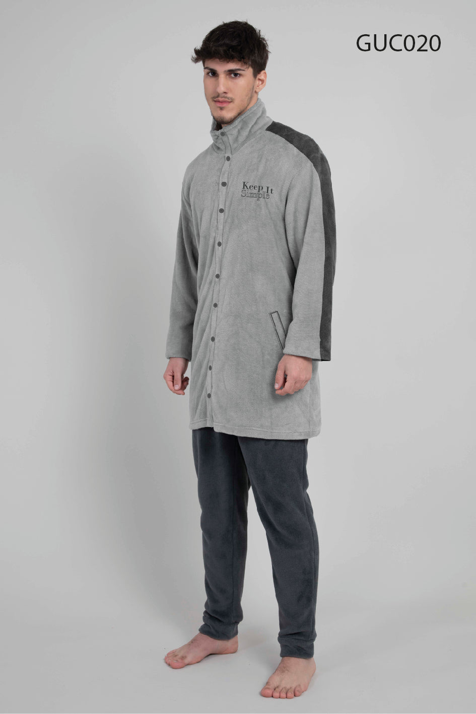 Vestaglia uomo Coral con Bottoni keep it simple