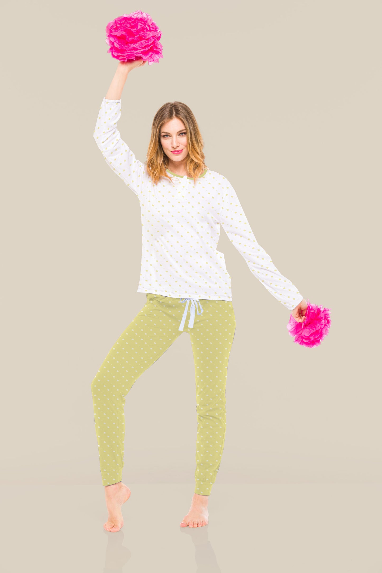 Pigiama donna lungo linea Seashell - ipigiami