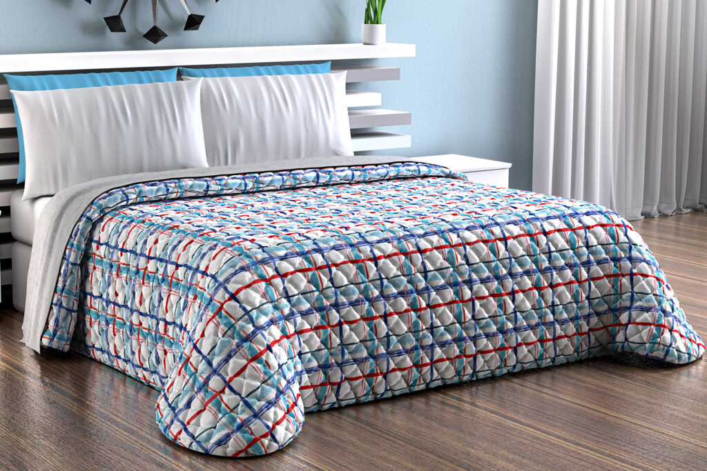 Double quilt in 3D microfibre