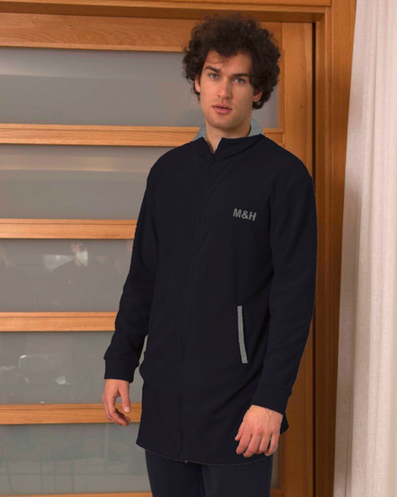 Giacca/vestaglia in micropile Uomo GIU056 - ipigiami