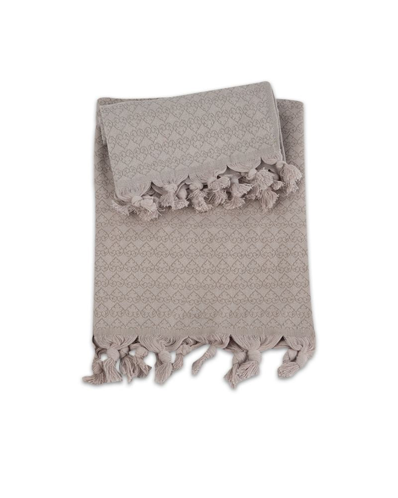 Set 1+1 Asciugamani Viso + Ospite 100% Cotone AS0120 Cuori - ipigiami