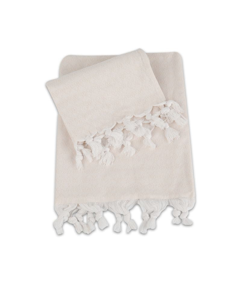 Set 1+1 Asciugamani Viso + Ospite 100% Cotone AS0120 Cuori - ipigiami