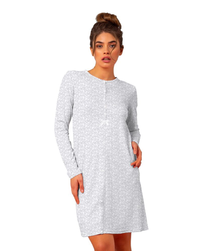 Canotta primaverile donna manica lunga "Flower" - ipigiami