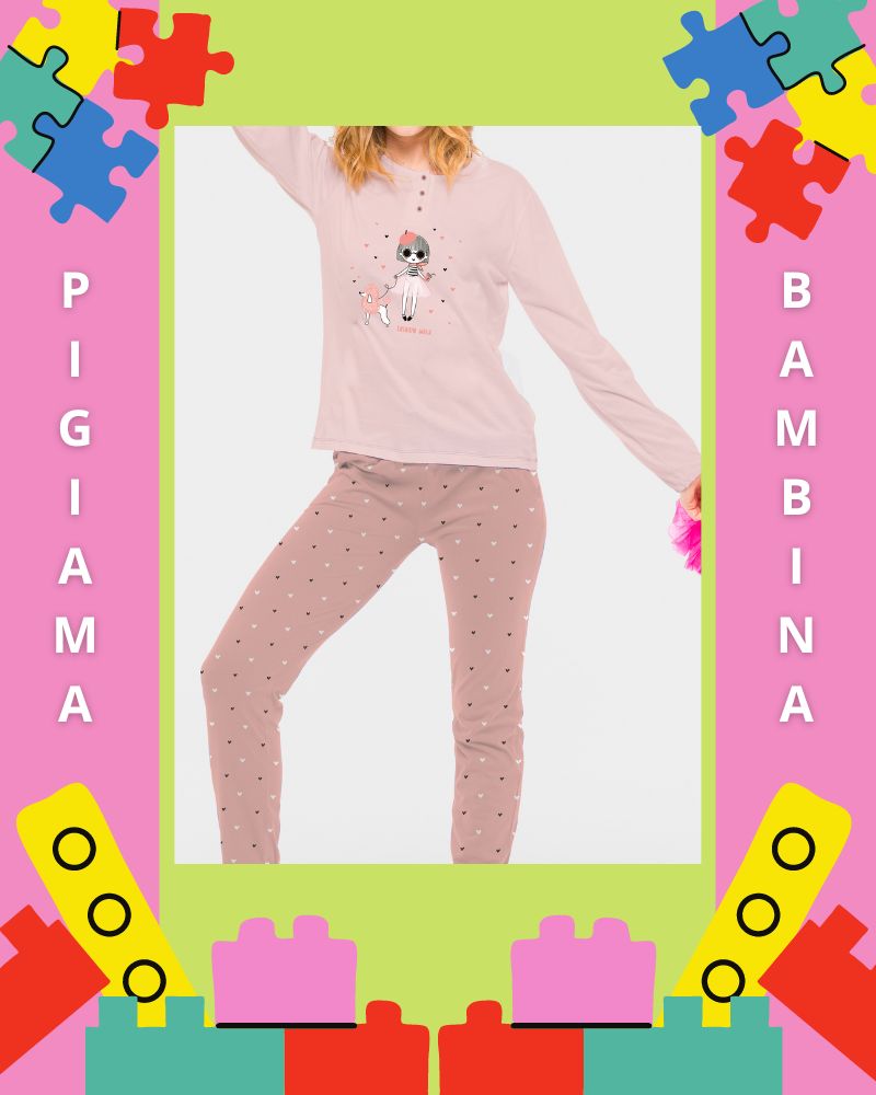 Pigiama Bimba Caldo Cotone PB0416 - ipigiami