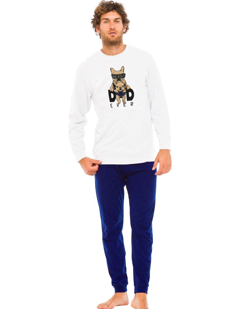 Pigiama Uomo Primaverile lungo linea Best Dad - ipigiami