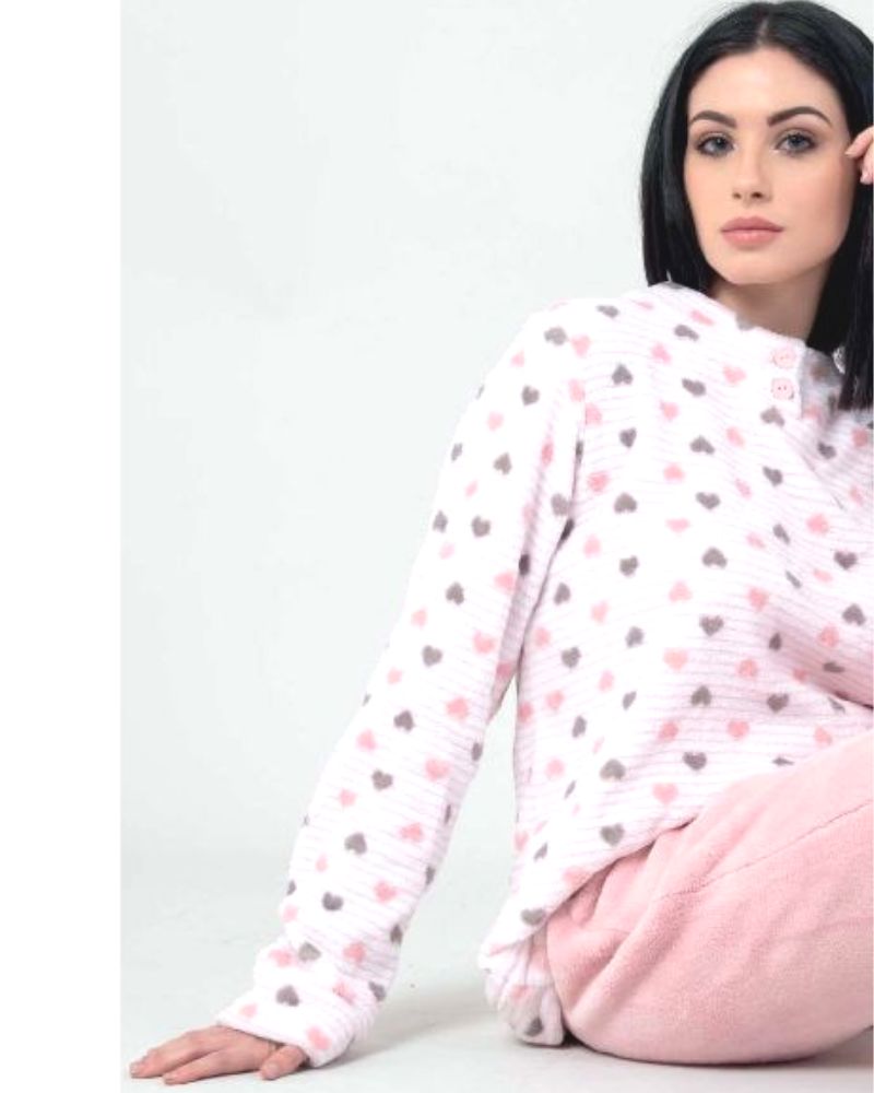 Pigiama Donna In Caldissimo Coral PD0977 - ipigiami