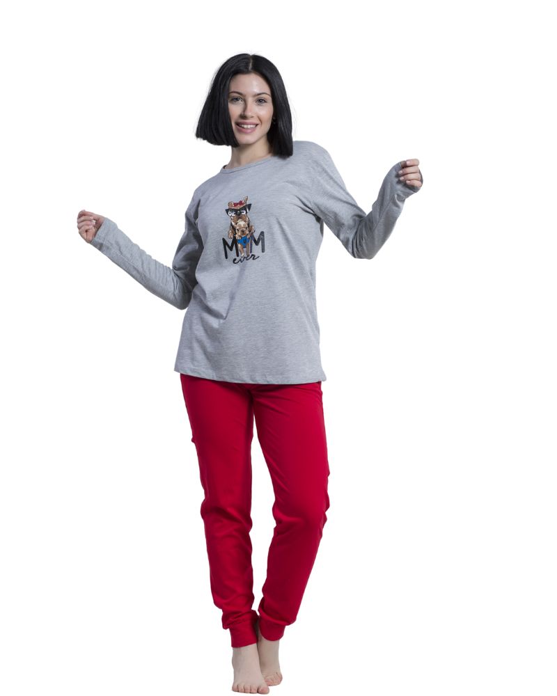 Pigiama Donna Primaverile lungo linea Best Mom - ipigiami