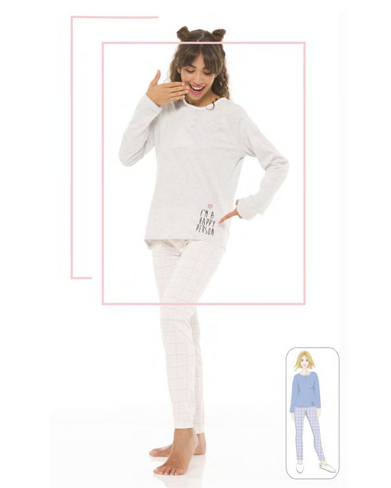 Pigiama Ragazza Primaverile Manica Lunga - ipigiami