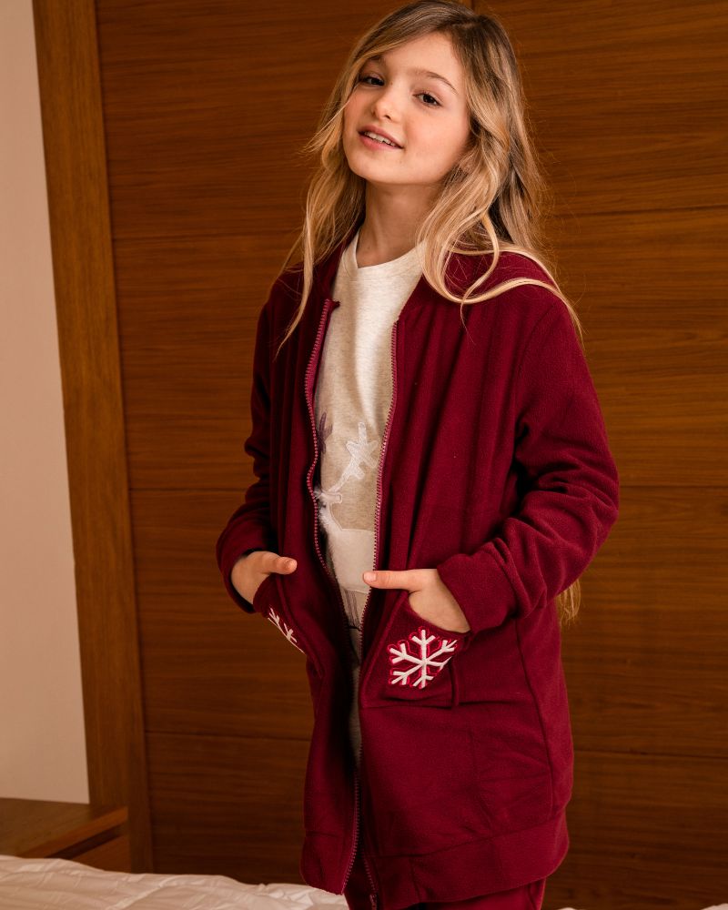 Vestaglia Bambina Micropile VEB090 - ipigiami