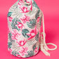 Positano Beachwear beach bag with rope shoulder strap