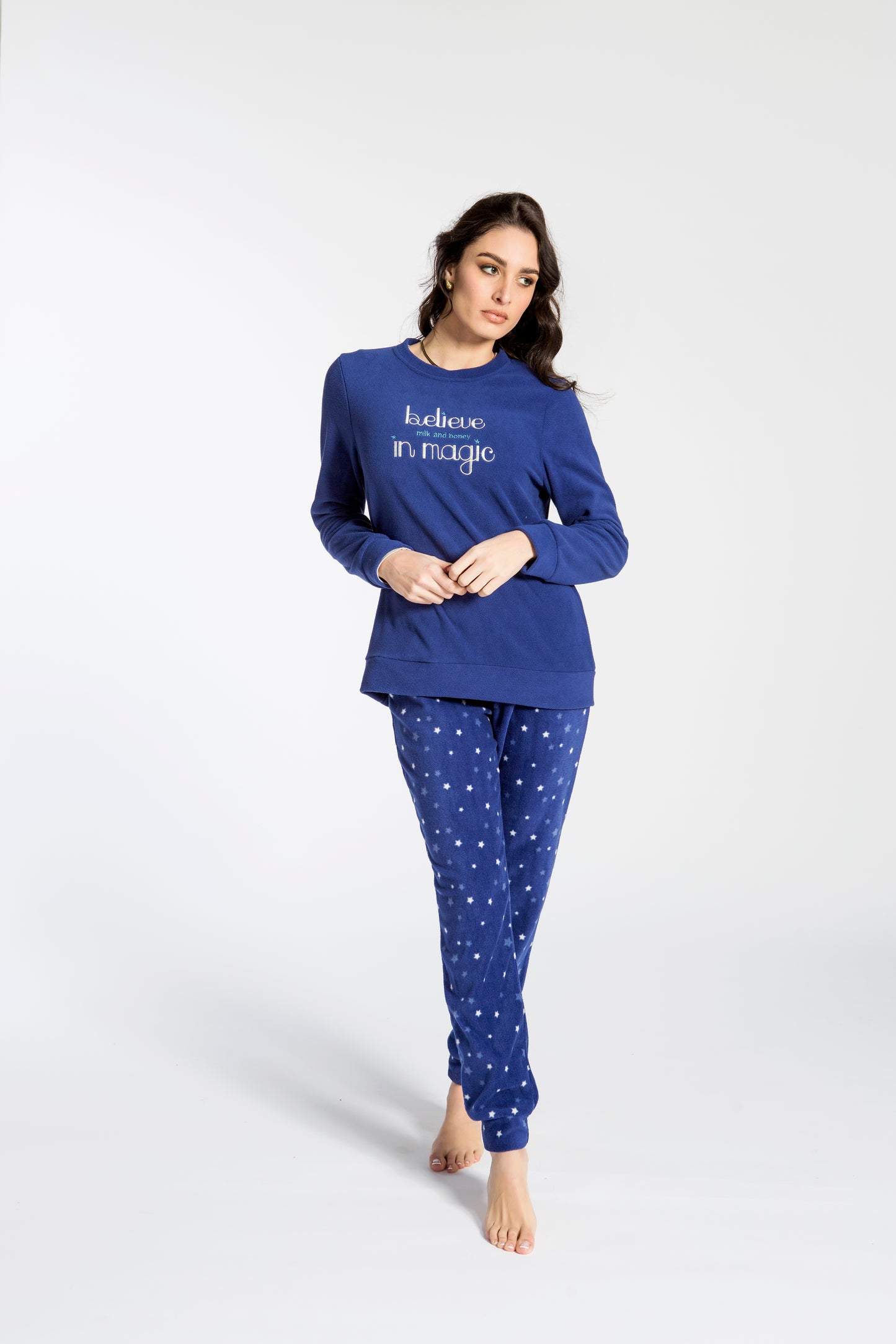 Pigiama donna pile Shining Stars|