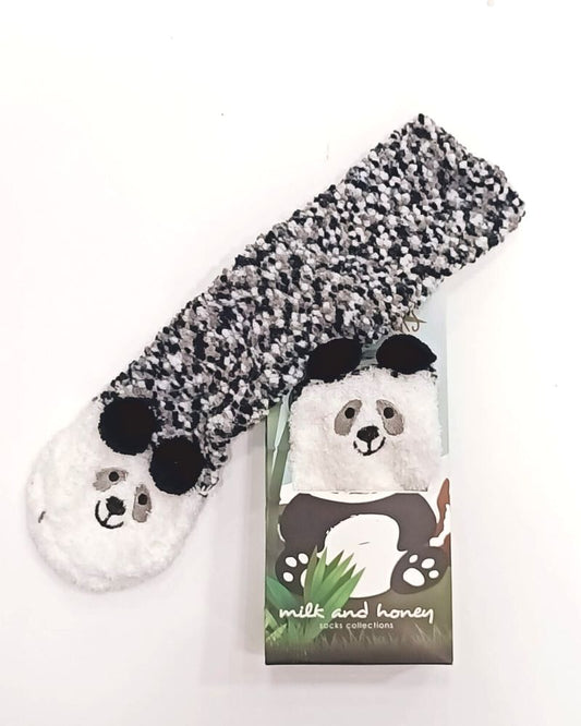 Calcetines antideslizantes Panda para mujer CLZ018