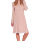 Women's Warm Cotton Vest Dressing Gown CAN115