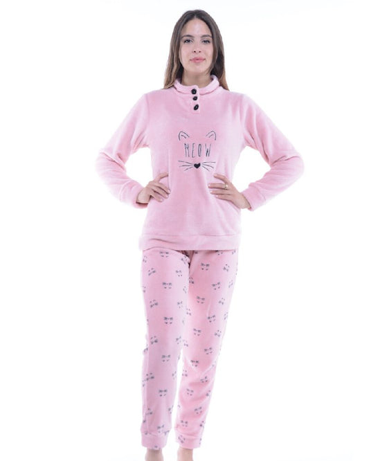 Pijama Mujer Coral Muy Cálido PD0978