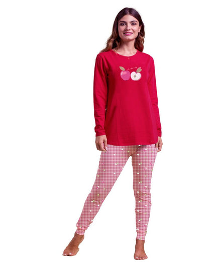 Spring Women's Long Sleeve Pajamas